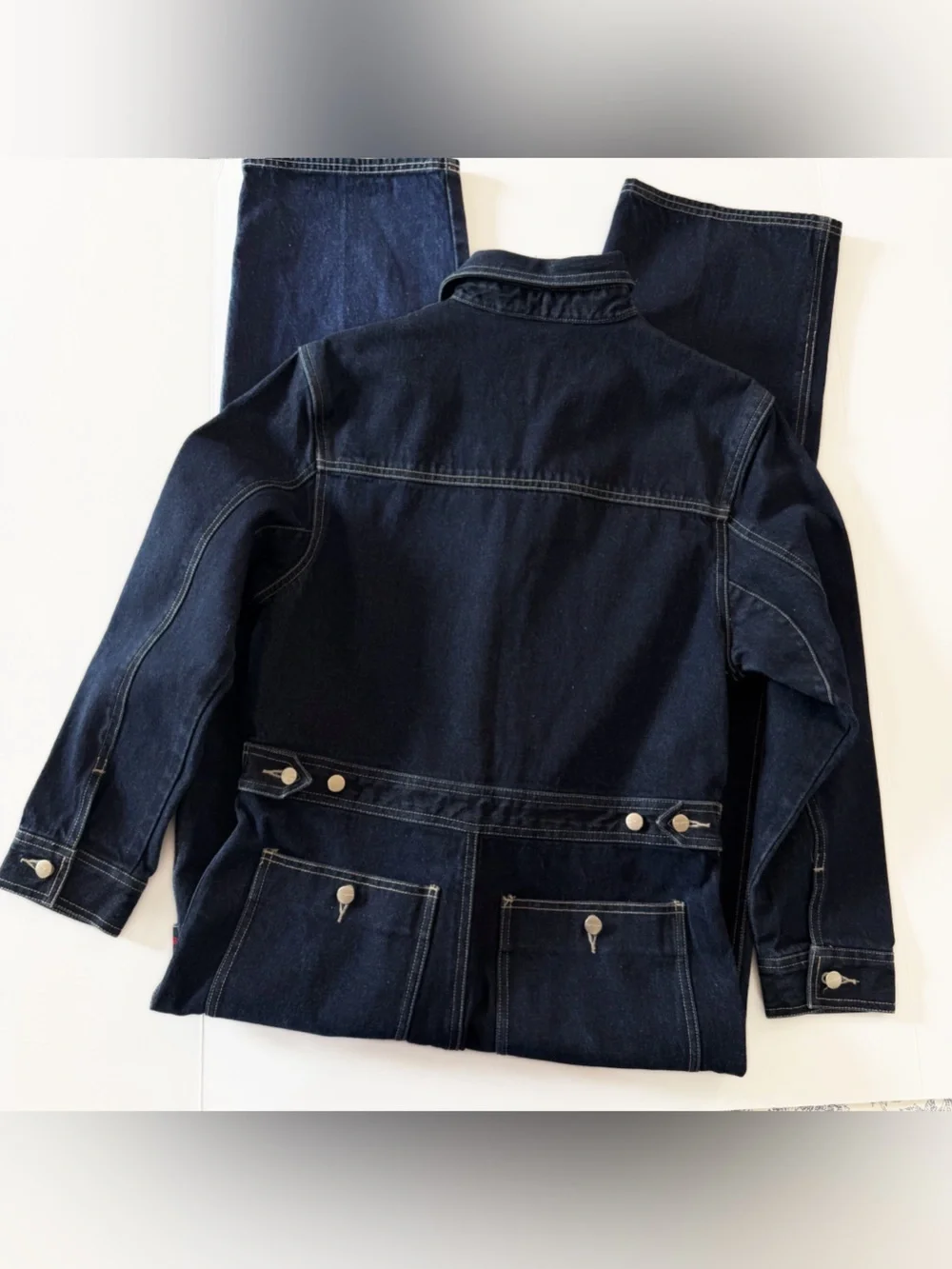 Sean John VTG Y2K Coveralls Denim Jumpsuit Kids Large 16 18 Mens XS Womens Small